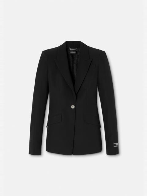 Wool Single-Breasted Blazer