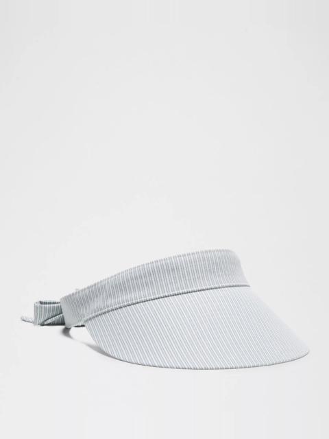 lululemon Striped Wide Brim Visor