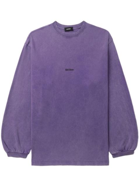 We11done graphic-print cotton T-shirt