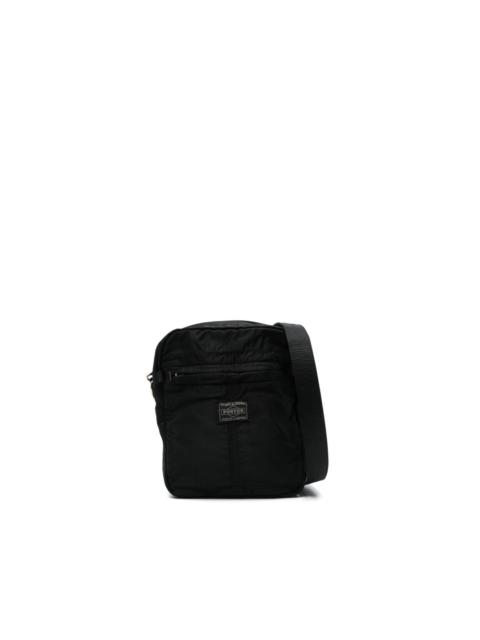 PORTER logo-tag messenger bag