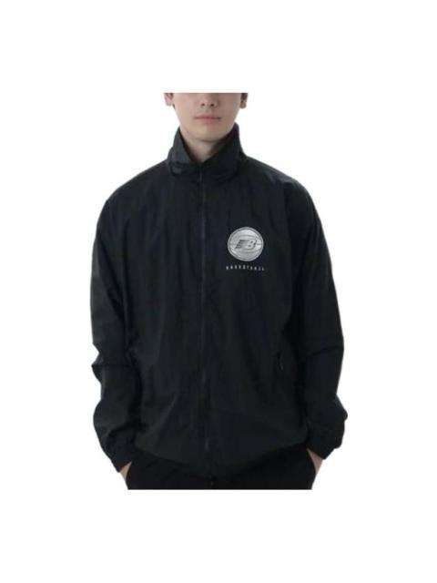 New Balance Basketball Wear Wind Jacket 'Black' AMJ25119-BK