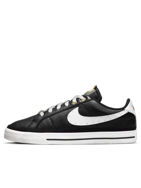 (WMNS) Nike Serena Williams Design Crew x Court Legacy 'Black Metallic Gold' DJ1454-001