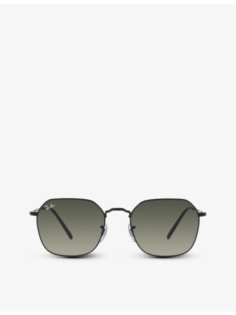 Ray-Ban RB3694 Jim hexagonal-frame metal sunglasses