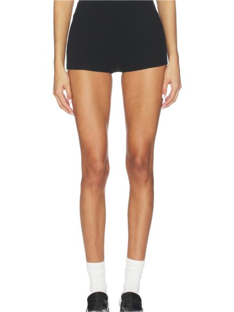 ESSENTIALS Waffle Knit Boxer Short