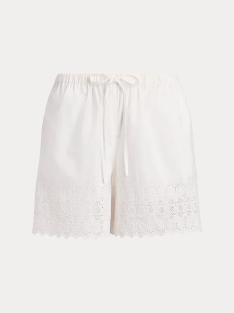 Polo Ralph Lauren Cotton Eyelet Short