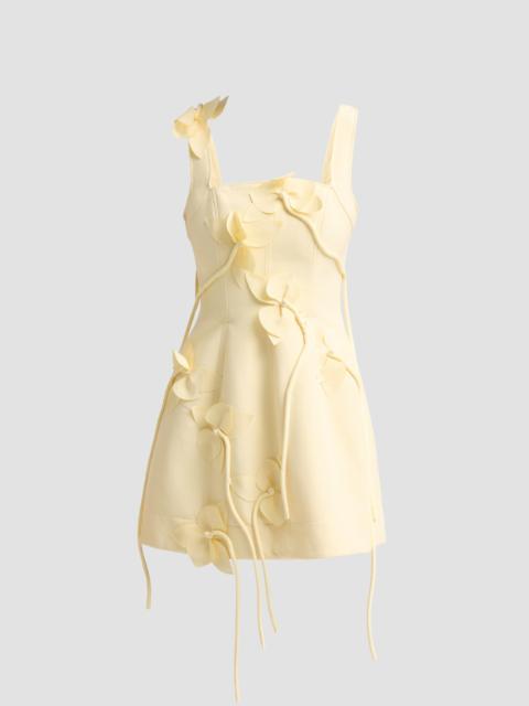 Acler Women's Forever Young Reeve Mini Dress - Lemon Zest