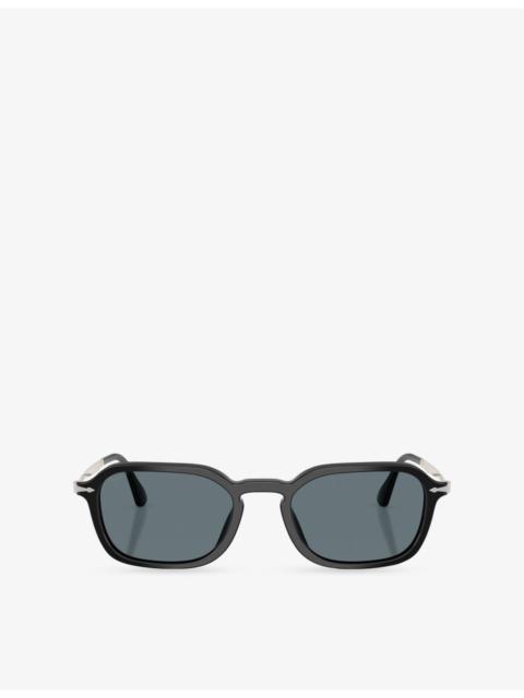 Persol PO3381S Square-Frame Acetate Sunglasses
