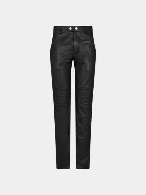 DSQUARED2 RIDER LEATHER PANTS