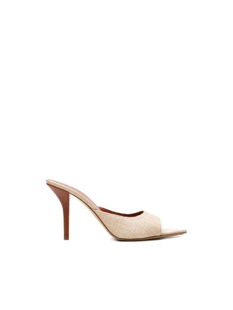 GIABORGHINI raffia point-toe sandals