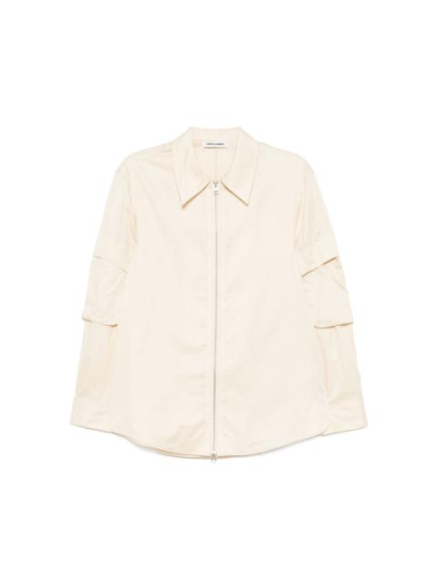 zip-up shirt