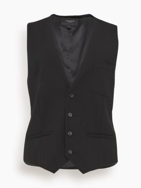 LA COLLECTION Bobby Vest  in Black
