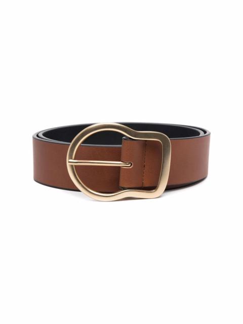 leather buckle belt