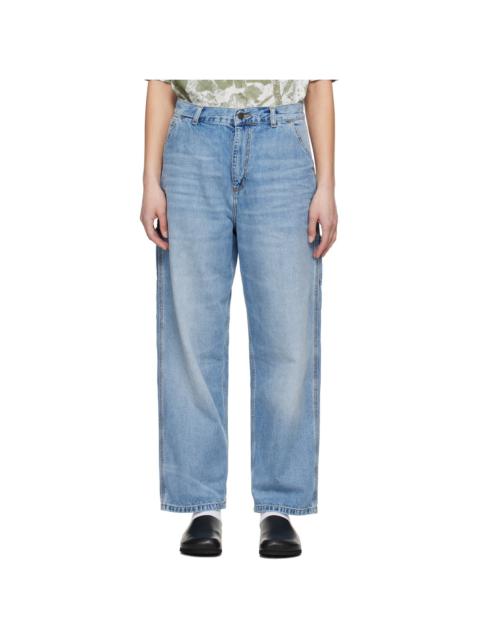 Carhartt Blue Brandon Single Knee Jeans