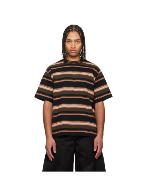 Multicolor Horizontal Stripe T-Shirt