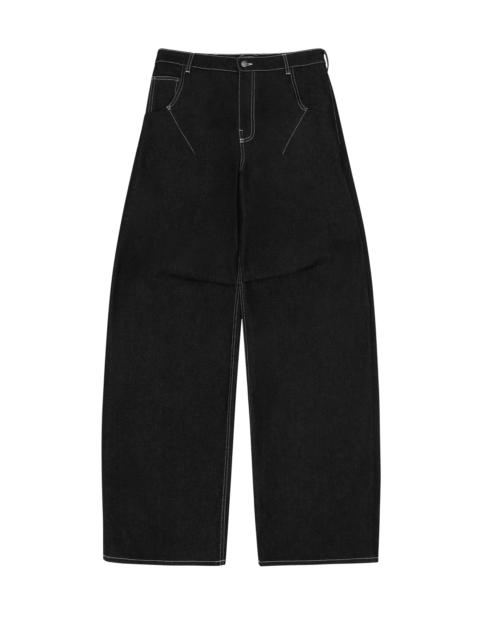 entire studios DEM V2 JEAN RAW BLACK