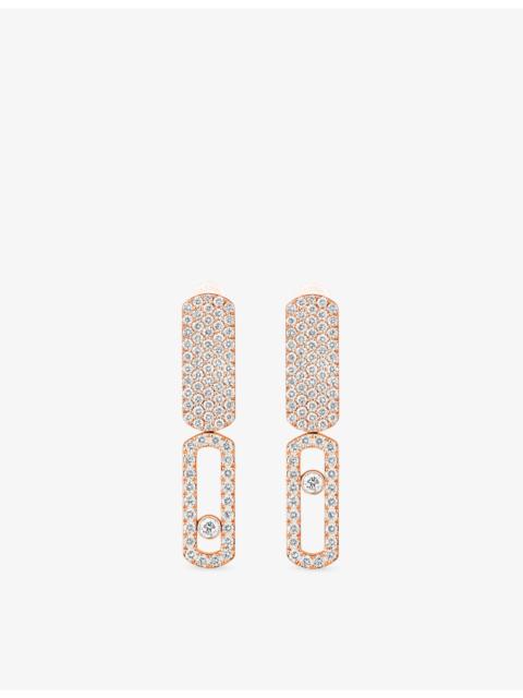 MESSIKA Imperial Move Small 18ct Gold And 0.70ct Diamond Earrings