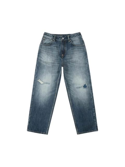 EVISU DAICOCK RIPPED JEANS