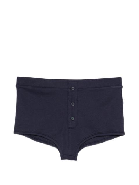 entire studios button shorts