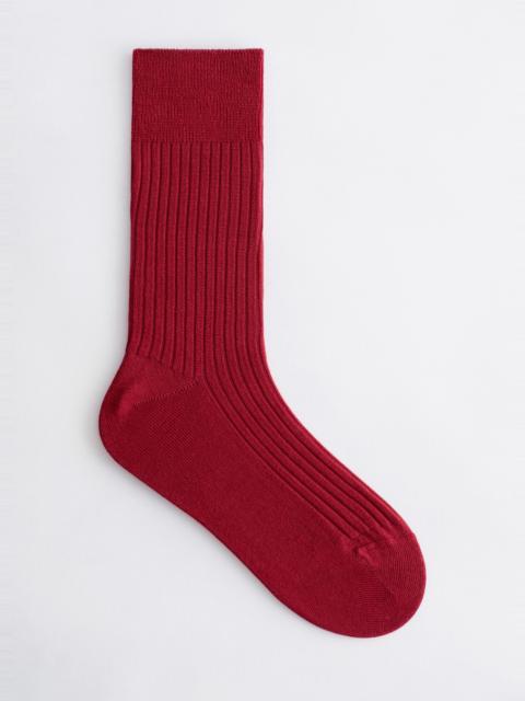 & Other Stories Ribbed Silk Socks