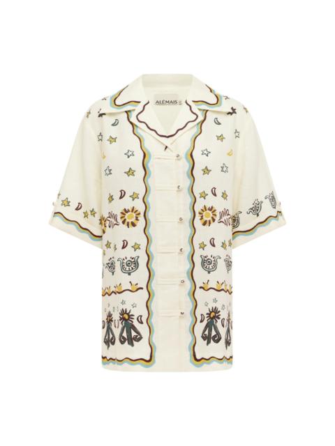 ALÉMAIS Sun Dancer Relaxed Shirt