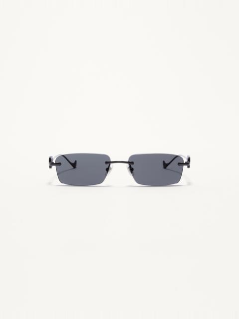 Valentino RECTANGULAR METAL SUNGLASSES