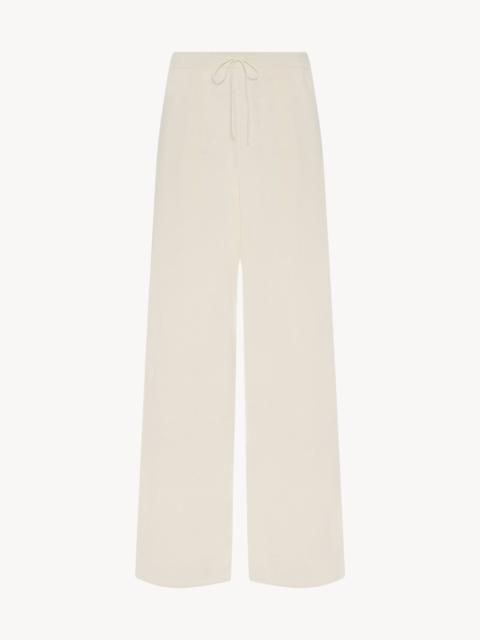 The Row Jory Pants in Linen and Cotton