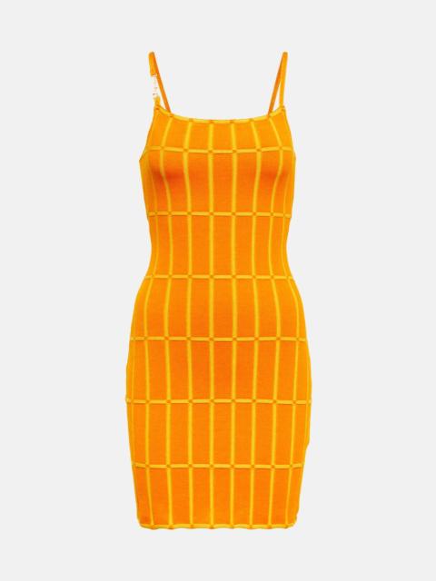 JACQUEMUS La Robe Maille Malha minidress