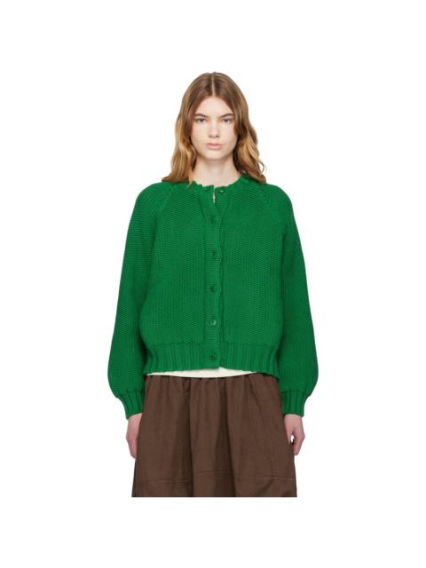 YMC Green Atomic Cardigan