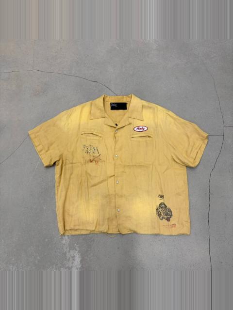 Paly Paly SS26 Hollywood French Appliqué Workwear Shirt