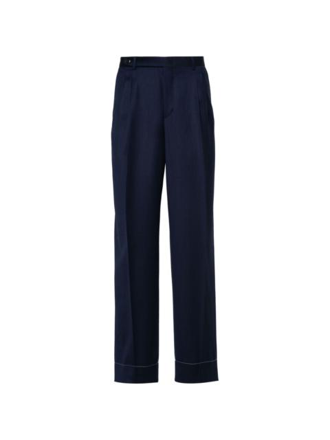 Capri loose-fit trousers