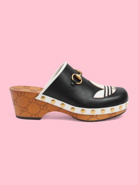 GUCCI adidas x Gucci women's leather clog