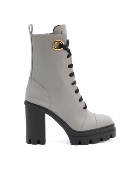 Giuseppe Zanotti Cubalibre 110mm lace-up ankle boots
