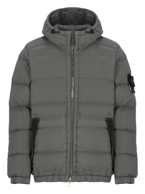 Stone Island 4100040 Seamless Tunnel Nylon Down-TC hooded jacket