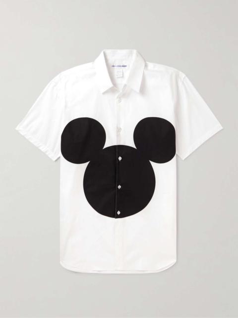 Comme des Garçons SHIRT + Disney Printed Cotton-Poplin Shirt