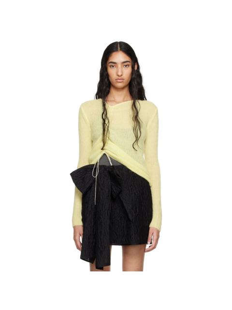 CECILIE BAHNSEN Yellow Ussi Sweater