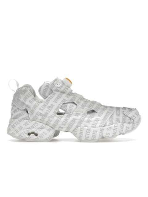 Reebok Instapump Fury Vetements Emoji White