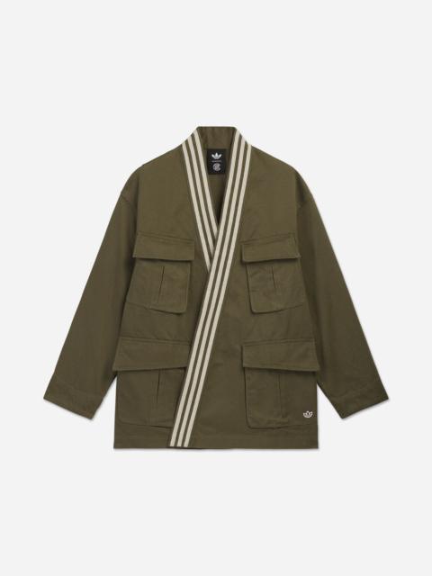 adidas CLOT By Edison Chen Jacket Olive Strata