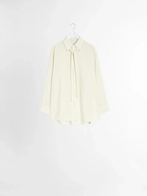 Lemaire LONG SHIRT WITH TIE