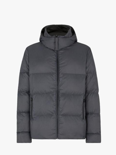FENDI Gray nylon down jacket