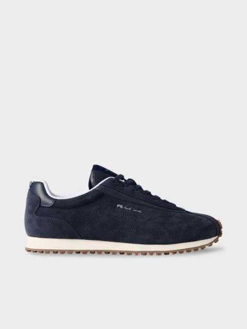 Paul Smith Navy Suede 'Haskell' Trainers
