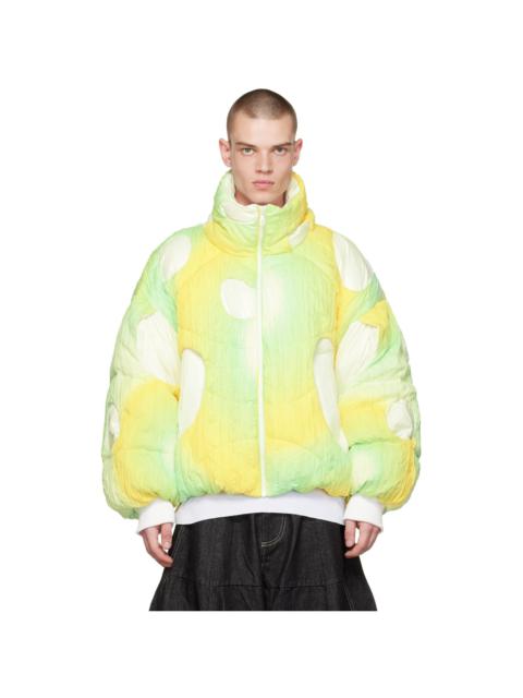 CHEN PENG Multicolor Treehole Down Coat