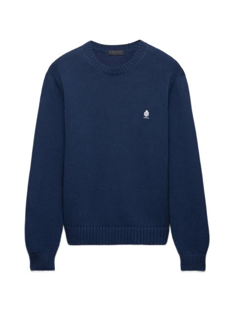 Prada Prada Cotton Crew-neck Sweater