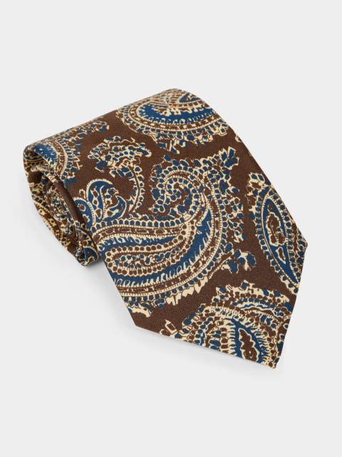TODD SNYDER Italian Silk Paisley Tie