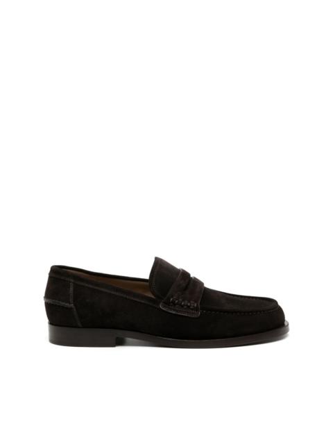 Gianvito Rossi Michael suede loafers