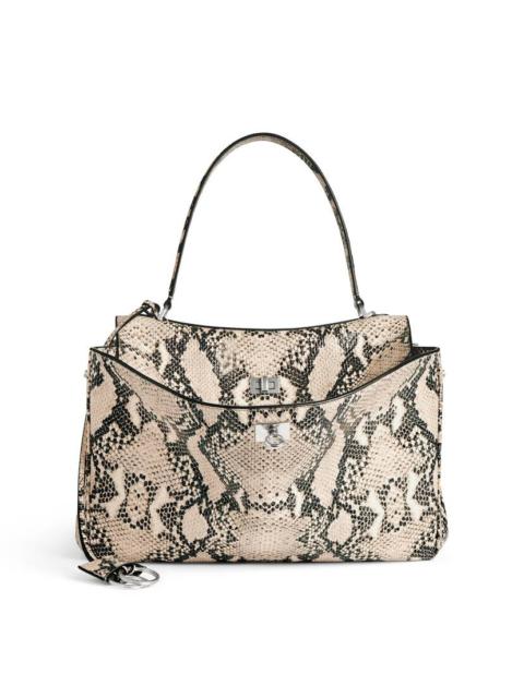 BALENCIAGA Women's Rodeo Handbag Medium in Natural