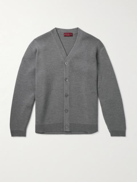 GUCCI Stitch 모직 카디건 웹