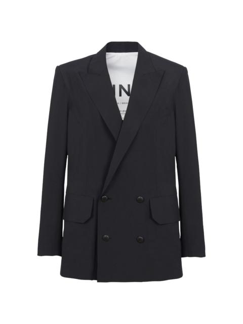 6-Button double-breasted blazer