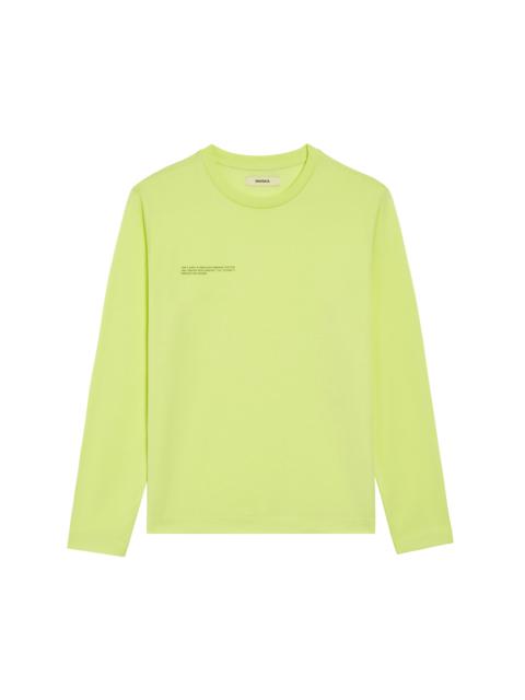 PANGAIA Women's 365 Lightweight Fitted Long Sleeve T-shirt - Andes Green