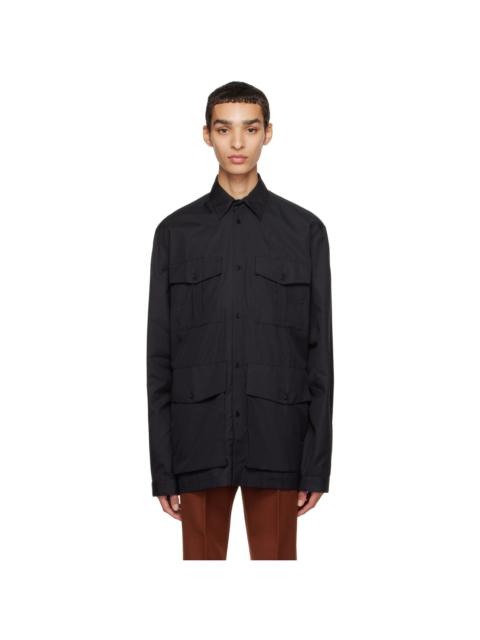 Black Cargo Shirt