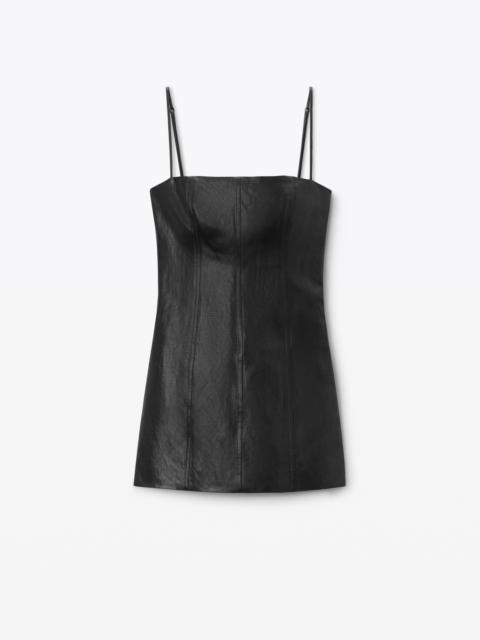 Alexander Wang fitted minidress in linen chintz